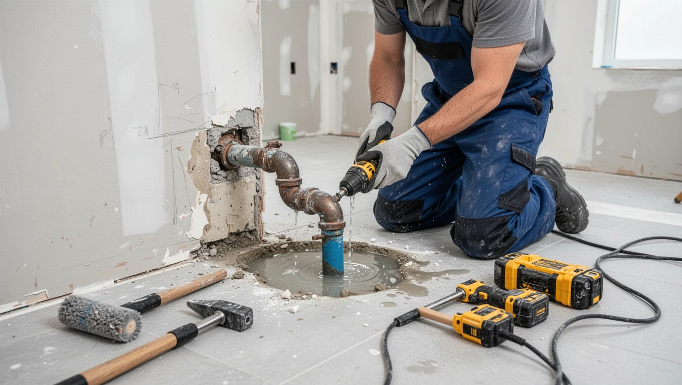 Burst Pipe Cleanup